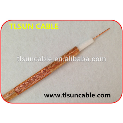 Low loss digital CATV system coaxial cable RG6 cable